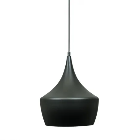 Lampy-sufitowe - czarna lampa wisząca 20w e27 modern 1b-b il mio 305459 polux 