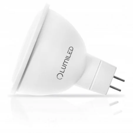 Gwint-mr-16-gu-53 - żarówka led jcdr 6w-50w gu5.3 580lm ciepła mr16 lumiled 