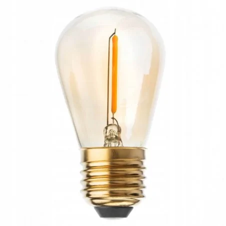 Gwint-trzonek-e27 - komplet 5 żarówek e27 filament do girlandy ogrodowej st14 2200k 1.3wlumiled 