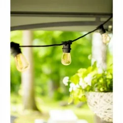 Gwint-trzonek-e27 - komplet 5 żarówek e27 filament do girlandy ogrodowej st14 2200k 1.3wlumiled 