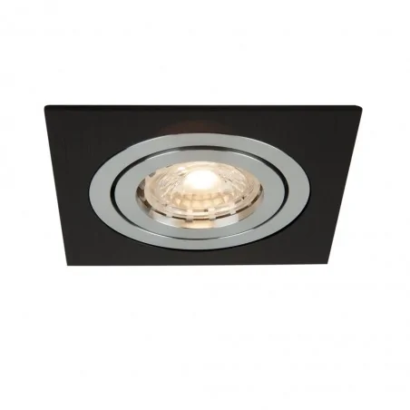 Oprawy-sufitowe-ruchome - oprawa sufitowa kwadratowa czarna regulowana mino-222-bl ozzo 