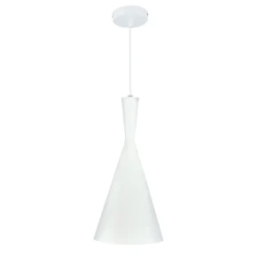 Lampy-sufitowe - żyrandol w kolorze białym 20w e27 modern 1c-w il mio polux 