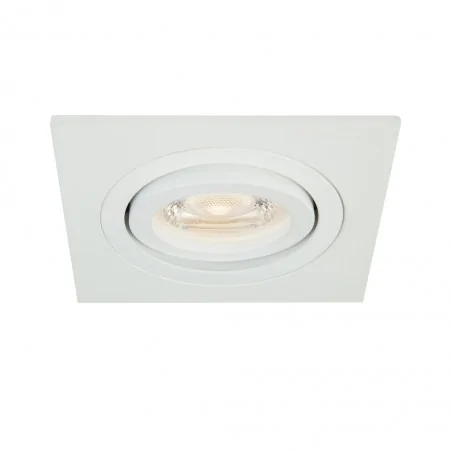 Oprawy-sufitowe - kwadratowa oprawa ozzo mino 222-wh ip20 alu biała inq 