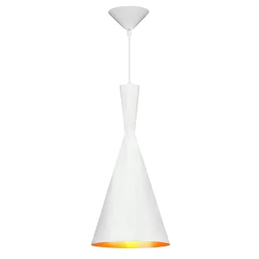 Lampy-sufitowe - żyrandol w kolorze białym 20w e27 modern 1c-w il mio polux 