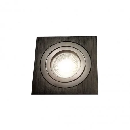 Oprawy-sufitowe-ruchome - czarna szczotkowana ruchoma oprawa oświetleniowa mino 222-bb ozzo 