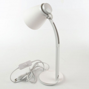 Lampki-biurkowe - lampka biurkowa biała monic e14 vo0791 volteno 