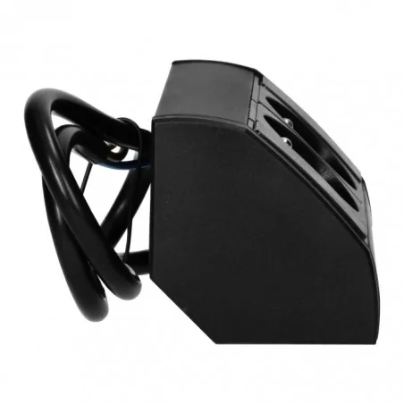 Gniazda-meblowe - or-gm-9005/b czarne gniazdo meblowe podwójne nablatowe  2x2p+z 3680w orno 