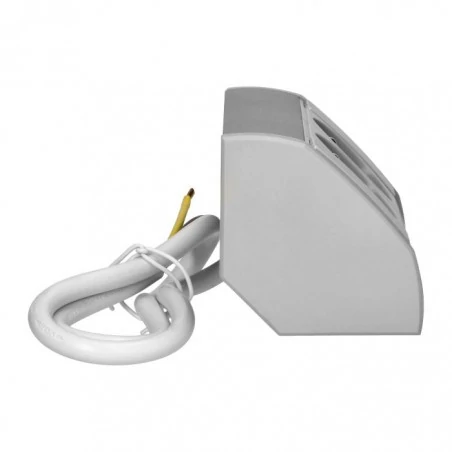 Gniazda-meblowe - or-gm-9005(gs)/g gniazdo meblowe podwójne nablatowe szaro-srebrne schuko 2x2p+z 3680w orno 