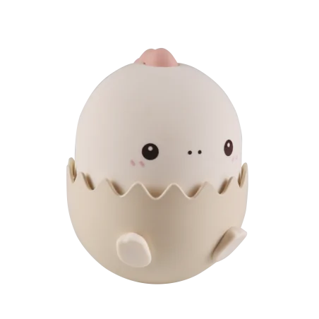 Oswietlenie-do-pokoju-dzieciecego - różowa lampka nocna led dla dzieci w kształcie małego dinozaura światło rgb usb-c baby dino 326973 polux-goldlux 