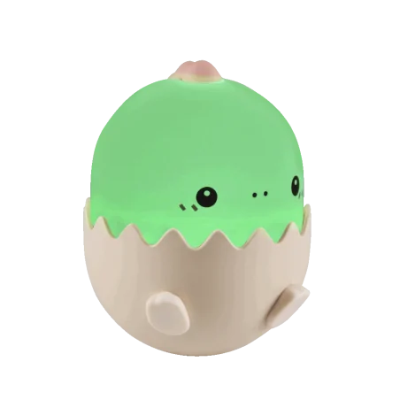 Oswietlenie-do-pokoju-dzieciecego - różowa lampka nocna led dla dzieci w kształcie małego dinozaura światło rgb usb-c baby dino 326973 polux-goldlux 