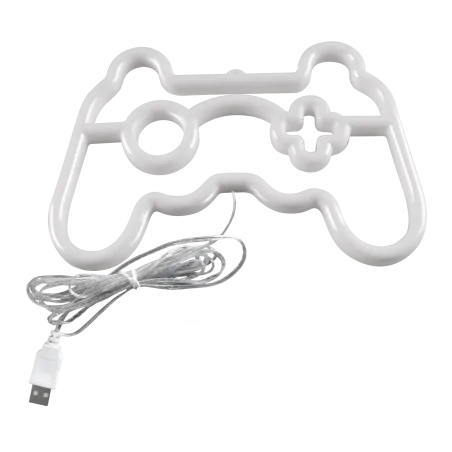 Neony-led - lampka led neonowy kolorowy pad zasilanie usb-a+baterie 3xaa 327161 polux-goldlux 