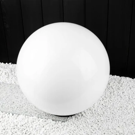 Lampy-kule-ogrodowe - lumogr0916 kula ogrodowa wbijana led 30cm e27 ip65 lumikula2 lumiled 