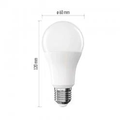 Gwint-trzonek-e27 - zq5e61 żarówka led setka a60 13w-100w e27 ciepła 2700k 1521lm 3 lata emos 