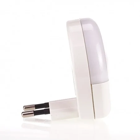 Lampki-do-kontaktu - ln-13-led lampka nocna mini wtykowa do gniazdka ciepłe światło rum-lux 