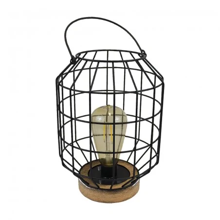 Ozdobne-oswietlenie-do-ogrodu - vo2843 latarenka solarna metalowa wisząca 3000k lantere ip44 