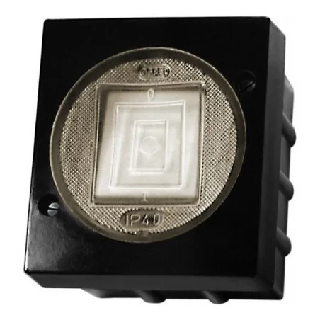 Wylaczniki-podwojne - włącznik dwugrupowy świecznikowy natynkowy czarny lambda  łnh-2lc/25 ospel 