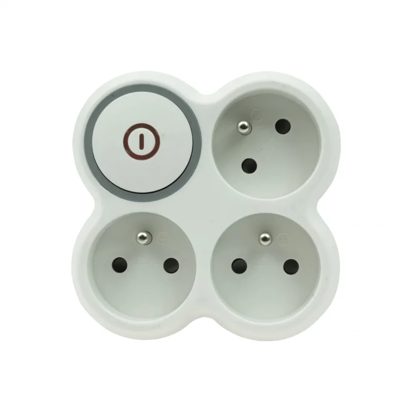 Rozgalezniki - rozg.r-31ws/b potrójny rozgałęźnik wtyczkowy z włącznikiem uziemienie 3x2pz plastrol firmy PLAST-ROL 