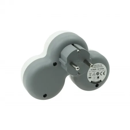 Rozgalezniki - rozg.r-31s/b potrójny rozgałęźnik typu schuko plastrol 