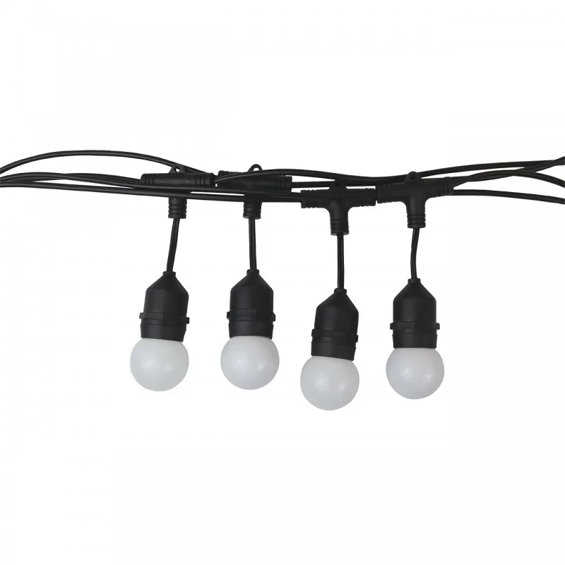 Swiecace-kule-i-girlandy - vo2839 girlanda ogrodowa na 10 żarówek e27 230v 5 metrów kum volteno firmy VOLTENO 