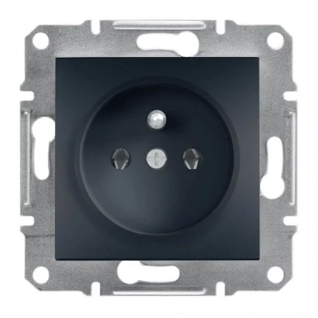 Gniazda-pojedyncze-podtynkowe - eph2800171 gniazdo pojedyncze z uziemieniem antracyt asfora schneider 