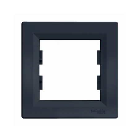 Ramki-pojedyncze - eph5800171 ramka pojedyncza antracyt z serii asfora schneider 