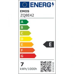Gwint-trzonek-gu10 - zq8e42.3  zestaw 3 żarówek led gu10 mr16 7w-60w 806lm ciepła biel 3000k emos 