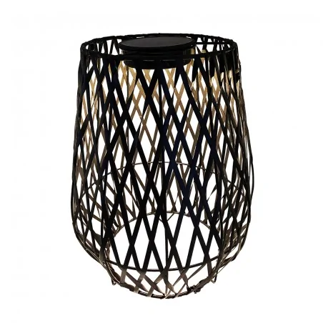 Ozdobne-oswietlenie-do-ogrodu - vo2848 lampa solarna czarna ażurowa cis volteno 