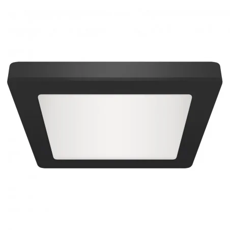 Oprawy-sufitowe - czarna oprawa sufitowa led kwadratowa o mocy 24w 3 barwy światła olga led d 04411 ideus 