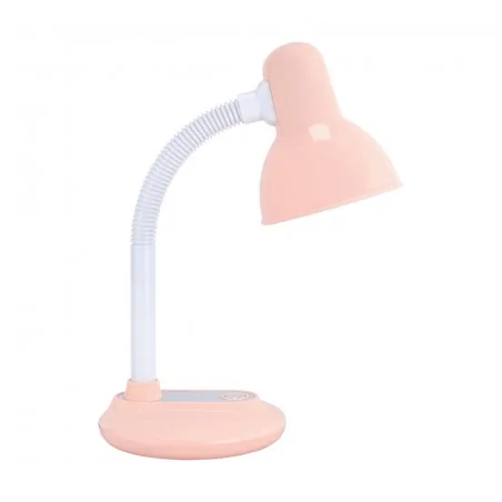 Lampki-biurkowe - 04427 lampka biurkowa w kolorze różowym e27 pesto ideus 