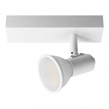 Kinkiety-do-salonu - biała oprawa ścienno-sufitowa na żarówkę gu10 rio sp 1 ad-op-6429wgu10 orno 