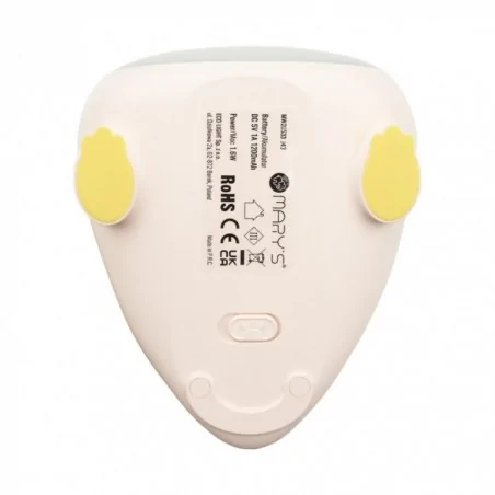 Oswietlenie-do-pokoju-dzieciecego - mw20533 lampka dziecięca led różowy dino 1w interblue 