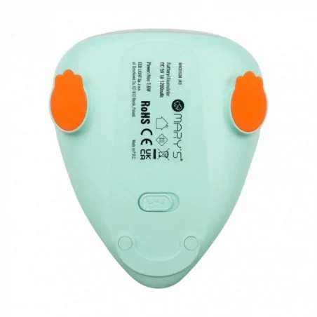 Oswietlenie-do-pokoju-dzieciecego - mw20534 zielona lampka dziecięca led 1w dino interblue 