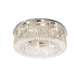 Plafony - elegancki żyrandol z kryształkami chromowy 10xe14 maranga 18-33338 candellux 