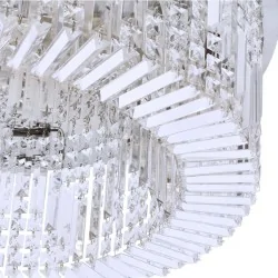 Plafony - elegancki żyrandol z kryształkami chromowy 10xe14 maranga 18-33338 candellux 