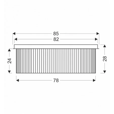 Plafony - elegancki żyrandol z kryształkami chromowy 10xe14 maranga 18-33338 candellux 