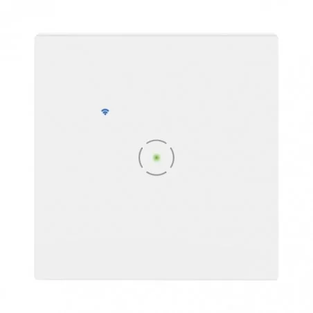 Wylaczniki-jednobiegunowe - włącznik dotykowy jednobiegunowy biały na aplikację tuya smart or-sh-17200/w orno 