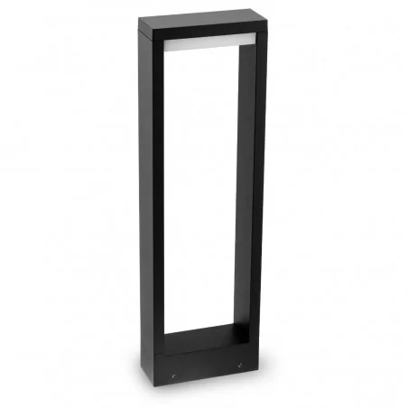 Lampy-ogrodowe-stojace - nowoczesna lampa ogrodowa led 10w słupek 60cm 4000k hosta lumogr0807 lumiled 