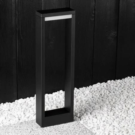 Lampy-ogrodowe-stojace - nowoczesna lampa ogrodowa led 10w słupek 60cm 4000k hosta lumogr0807 lumiled 