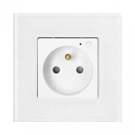 Urzadzenia-zdalnie-sterowane - gniazdo pojedyncze sterowane smartfonem na aplikację tuya smart or-sh-17205/w orno 