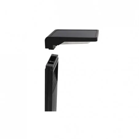 Lampy-solarne - lampa solarna led ogrodowa wbijana 41cm 0567 lvt 