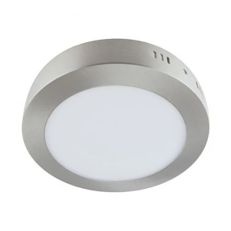 Plafony - plafon led matowy chrom 6w 4000k martin led c 03272 ideus 