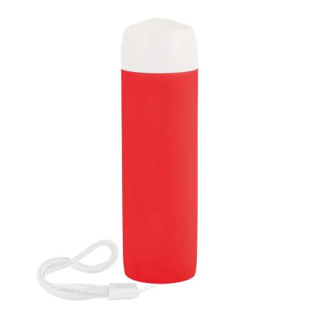 Latarki-led - 04448 latarka czerwona akumulatorowa led 1w red atom ideus 