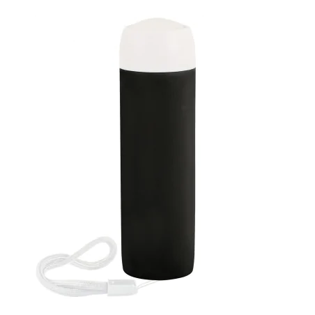 Latarki-led - 04501 latarka akumulatorowa led o mocy 1w black atom ideus 