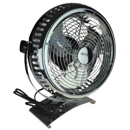 Wentylatory-na-biurko - wentylator na biurko metalowy z przewodem 3 regulacje prędkości 