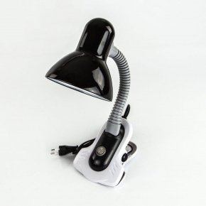Lampki-biurkowe - czarna lampka na biurko suzi hr-60-b kanlux 