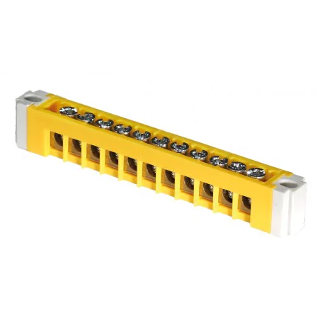 Szybkozlaczki - \\ erp-pe1 listwa zaciskowa 11 modułów pe żółta do rozdzielnic erp / 001101283 eti 