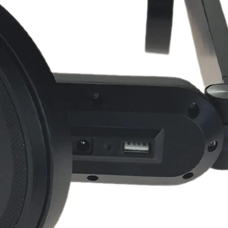 Lampki-biurkowe - lampka biurkowa led czarna z ładowarką i z regulacją światła zen 