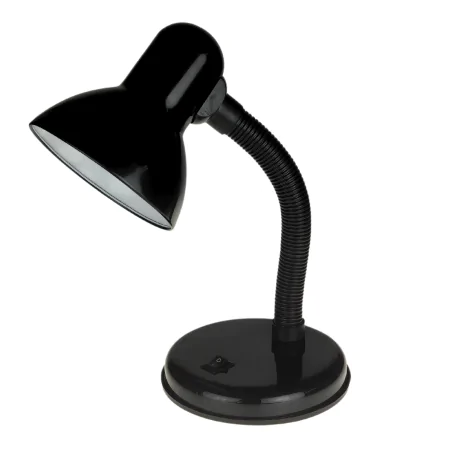 Lampki-biurkowe - lampka biurkowa na żarówkę z tradycyjnym gwintem czarna sofi 