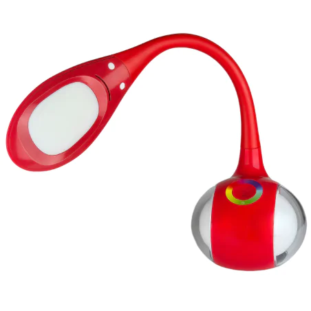 Lampki-biurkowe - lampka biurkowa led do nauki ze światłem rgb w podstawie magic 