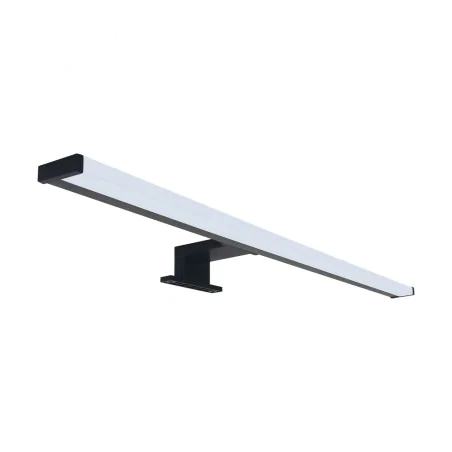 Kinkiety-lazienkowe - kinkiet łazienkowy czarny led 8w 4000k neutralny neron black nw 04492 ideus 
